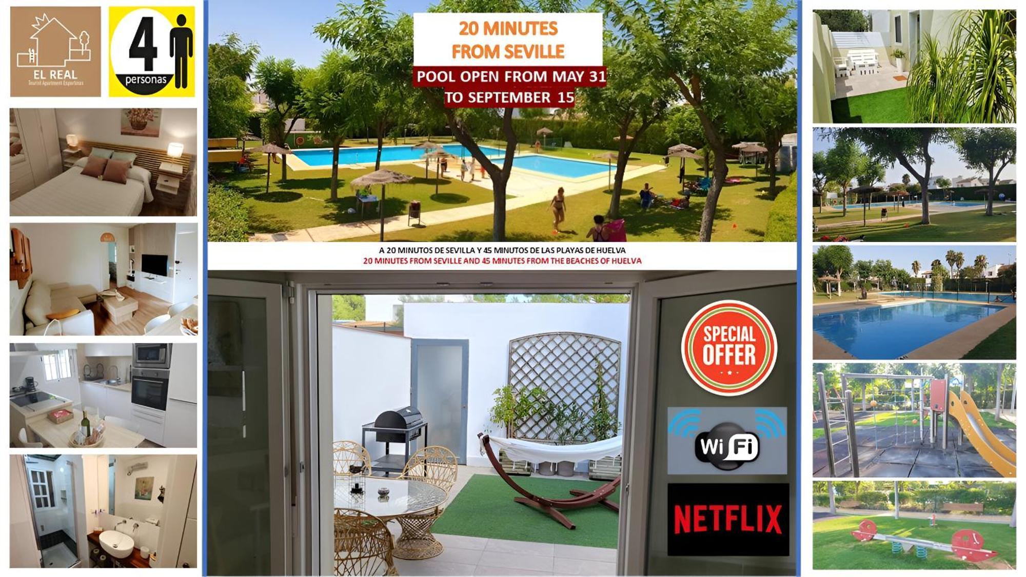 Apartamento El Real - Espartinas - Sevilla Eksteriør bilde